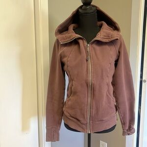 Lululemon zip up scuba hoodie.